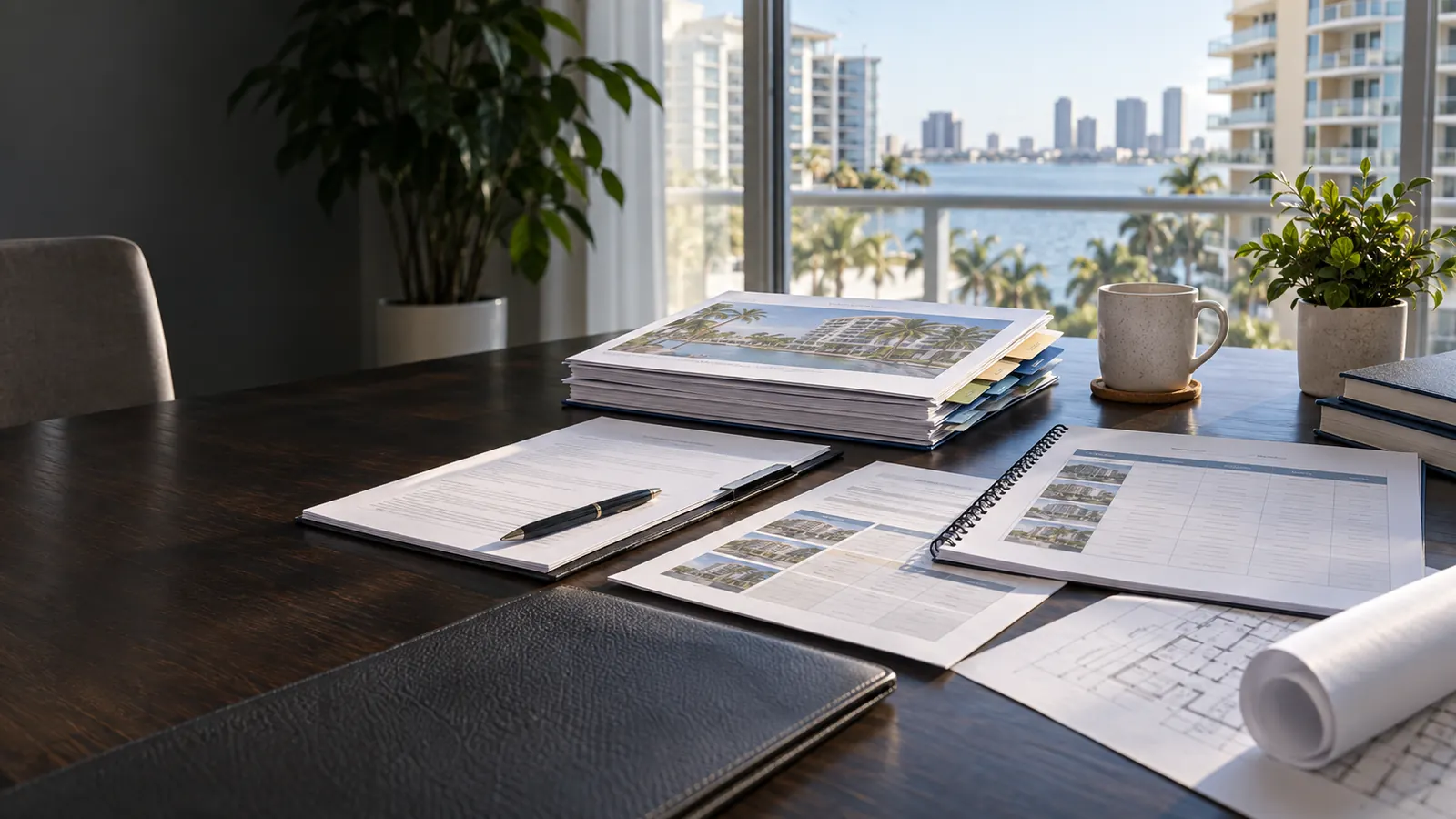 Illustrative scene for Condo Board Packet Template and Decision Brief
