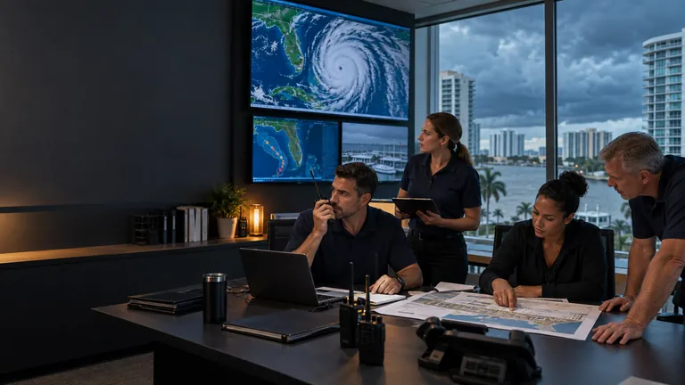 Illustrative scene for Property Emergency Communications Plan