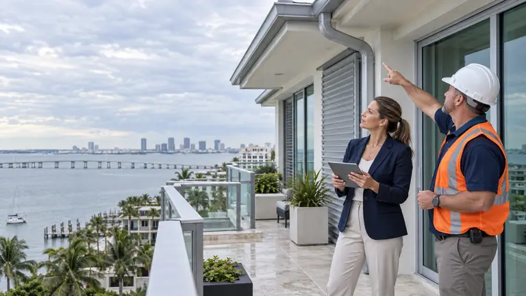Illustrative scene for Florida Condo Insurance Renewal Checklist