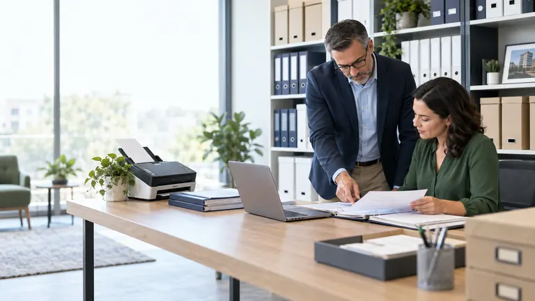 Illustrative scene for HOA & Condo Property Records Control Guide