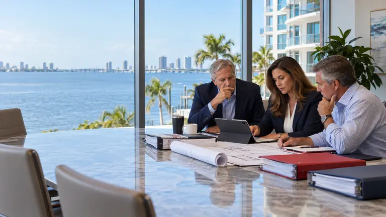 Illustrative scene for Florida Condo Reserve Study Action Plan