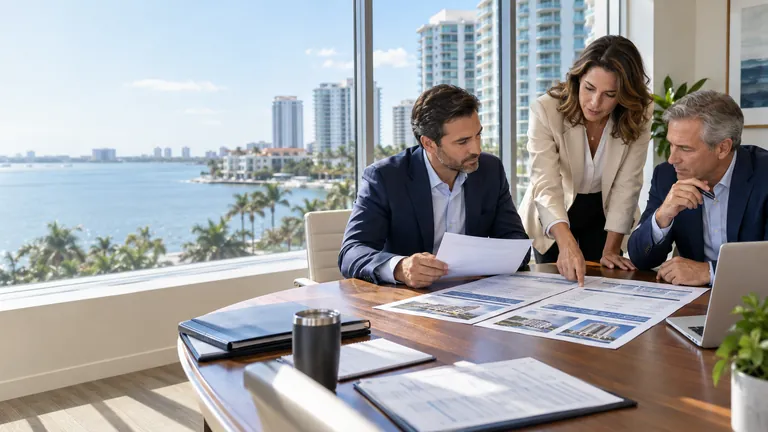 Illustrative scene for Property Vendor Bid Comparison Matrix